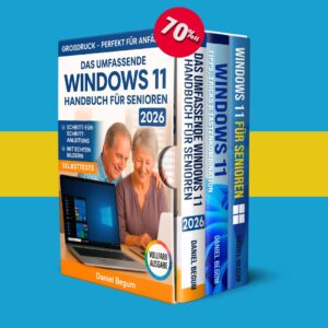 Windows 11 Handbuch für Senioren + 2 BONUS